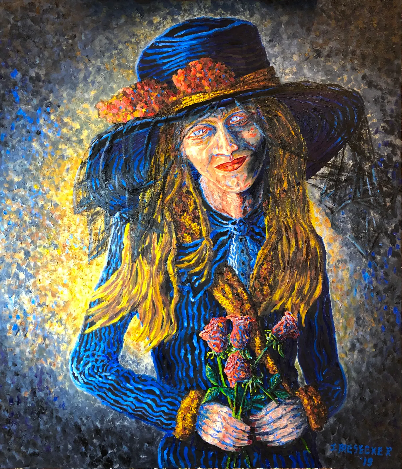Girl in Blue