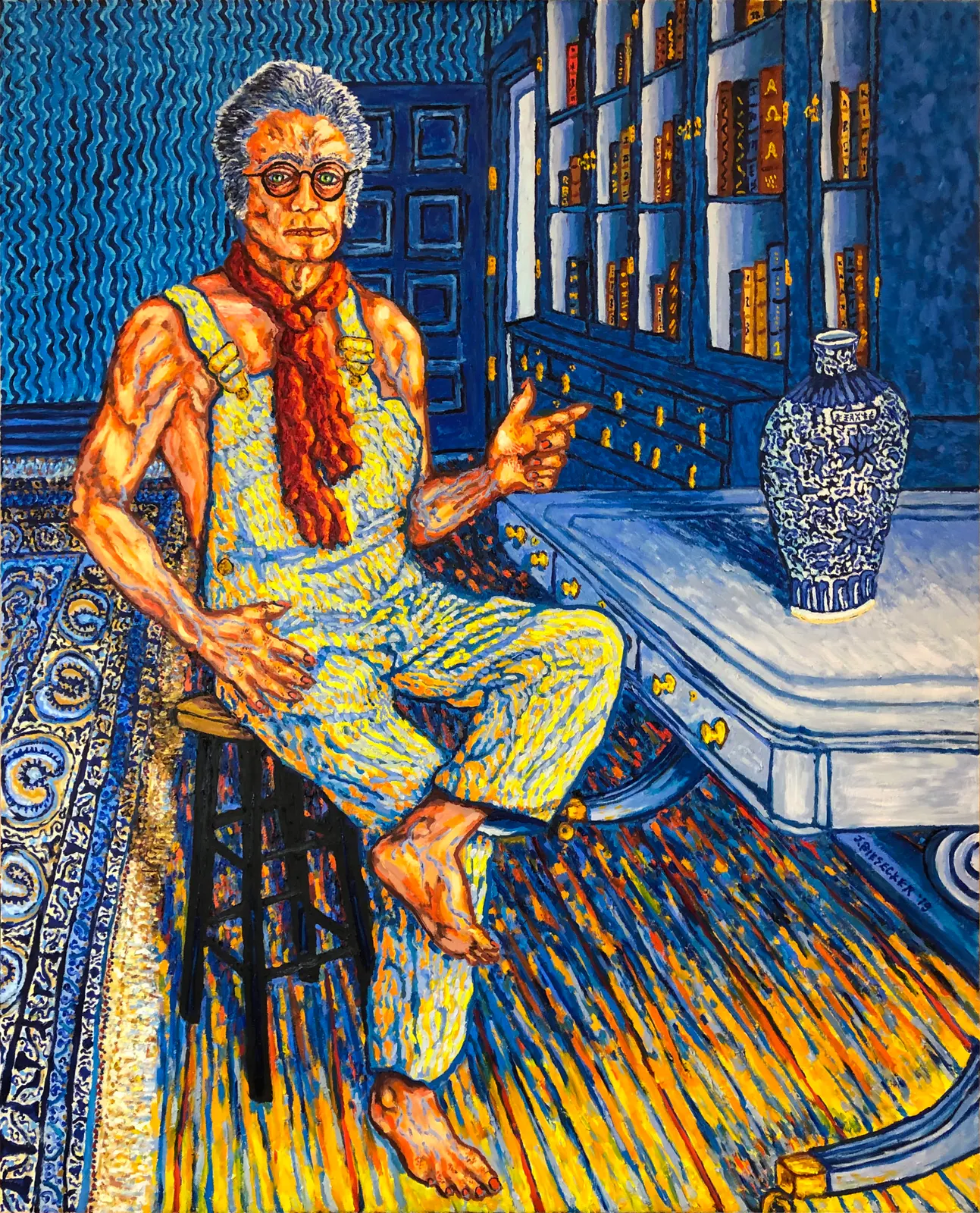 Self Portrait of James Biesecker